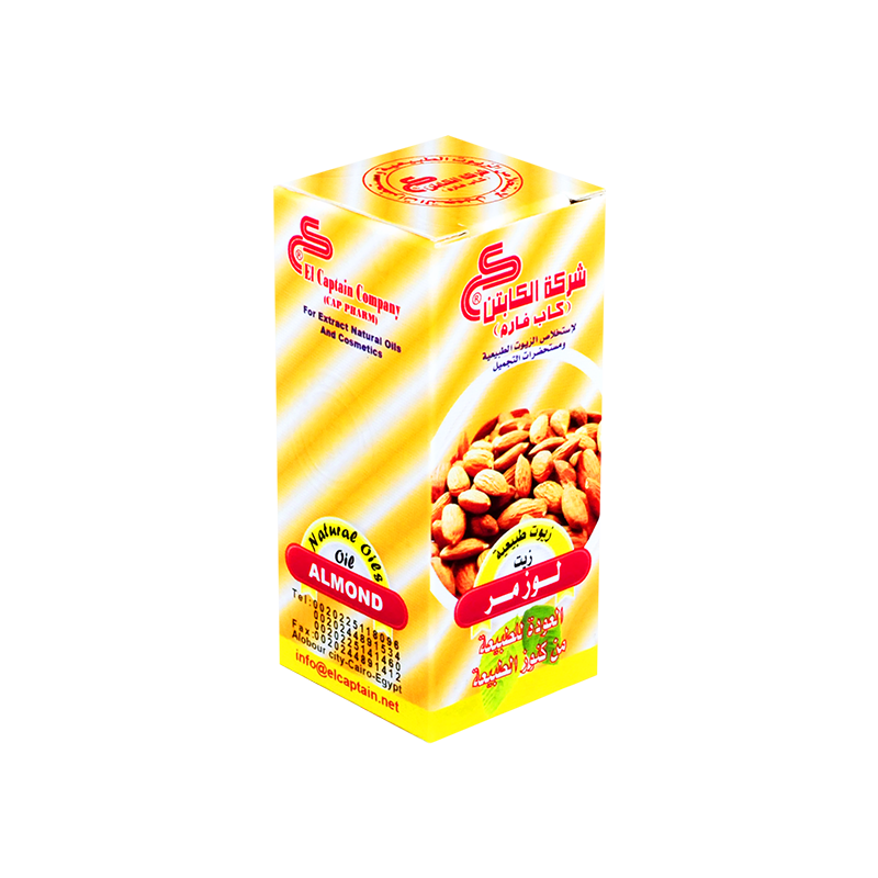 زيت اللوز المر الطبيعي